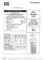 MJ10008 datasheet pdf Motorola