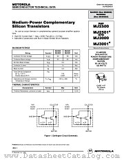 MJ1250 datasheet pdf Motorola