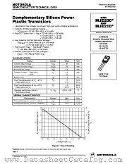 MJE200 datasheet pdf Motorola