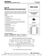 MMA1220D datasheet pdf Motorola