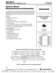 MMA2202D datasheet pdf Motorola
