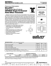 MMSF3300 datasheet pdf Motorola