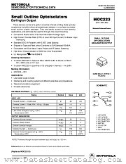 MOC223 datasheet pdf Motorola