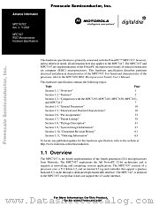 MPC7457EC datasheet pdf Motorola