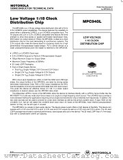 MPC940L datasheet pdf Motorola