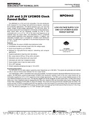 MPC9443 datasheet pdf Motorola