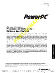 MPCPCMEC datasheet pdf Motorola