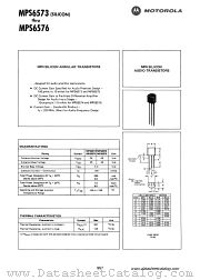 MPS6574 datasheet pdf Motorola