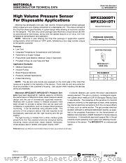 MPX2300DT1 datasheet pdf Motorola