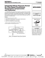 MPX4080D datasheet pdf Motorola