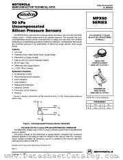 MPX50 datasheet pdf Motorola
