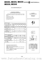 MR5020 datasheet pdf Motorola