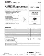 MRF1517 datasheet pdf Motorola