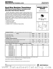 MUN5235DW1T1 datasheet pdf Motorola