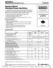 MURS320T3 datasheet pdf Motorola