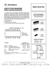 SN54LS173A datasheet pdf Motorola
