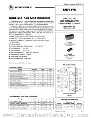 SN75175D datasheet pdf Motorola