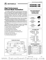 UC3843BD1 datasheet pdf Motorola