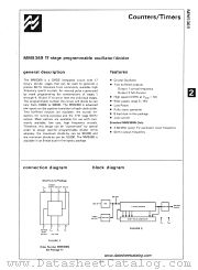 MM5369 datasheet pdf National Semiconductor