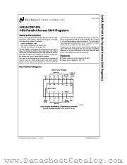 5495A datasheet pdf National Semiconductor