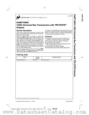54ABT16500 datasheet pdf National Semiconductor