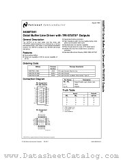 54ABT541 datasheet pdf National Semiconductor