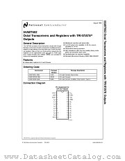 54ABT652 datasheet pdf National Semiconductor