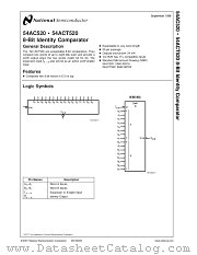 54AC520 datasheet pdf National Semiconductor