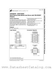 54ACQ240 datasheet pdf National Semiconductor