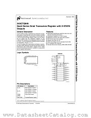 54ACQ646 datasheet pdf National Semiconductor