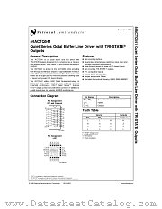 54ACTQ541 datasheet pdf National Semiconductor
