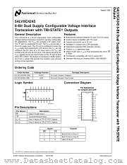 54LVXC4245 datasheet pdf National Semiconductor