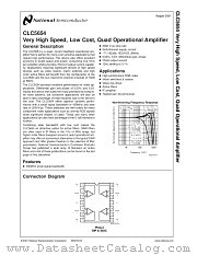 CLC5654 datasheet pdf National Semiconductor