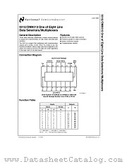 DM9312 datasheet pdf National Semiconductor
