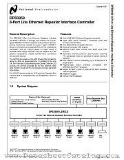DP83959 datasheet pdf National Semiconductor