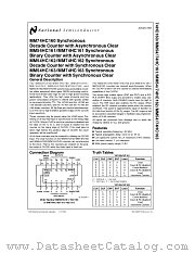 MM74HC161 datasheet pdf National Semiconductor