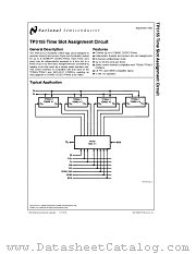 TP3155 datasheet pdf National Semiconductor