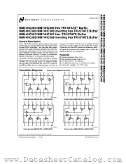 MM74HC366 datasheet pdf National Semiconductor