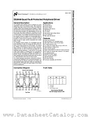 DS3668 datasheet pdf National Semiconductor