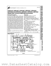 COP445C datasheet pdf National Semiconductor