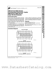 MM74HC541 datasheet pdf National Semiconductor