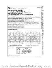 MM74HC640 datasheet pdf National Semiconductor