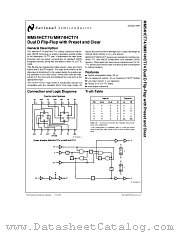 MM74HCT74 datasheet pdf National Semiconductor