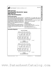 MM74HCT240 datasheet pdf National Semiconductor