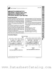 MM74HCT374 datasheet pdf National Semiconductor