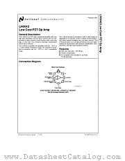 LH0042 datasheet pdf National Semiconductor