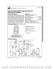 LM346 datasheet pdf National Semiconductor