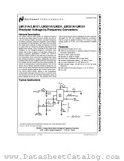 LM231 datasheet pdf National Semiconductor