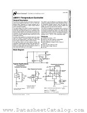 LM3911 datasheet pdf National Semiconductor