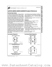 LM399 datasheet pdf National Semiconductor